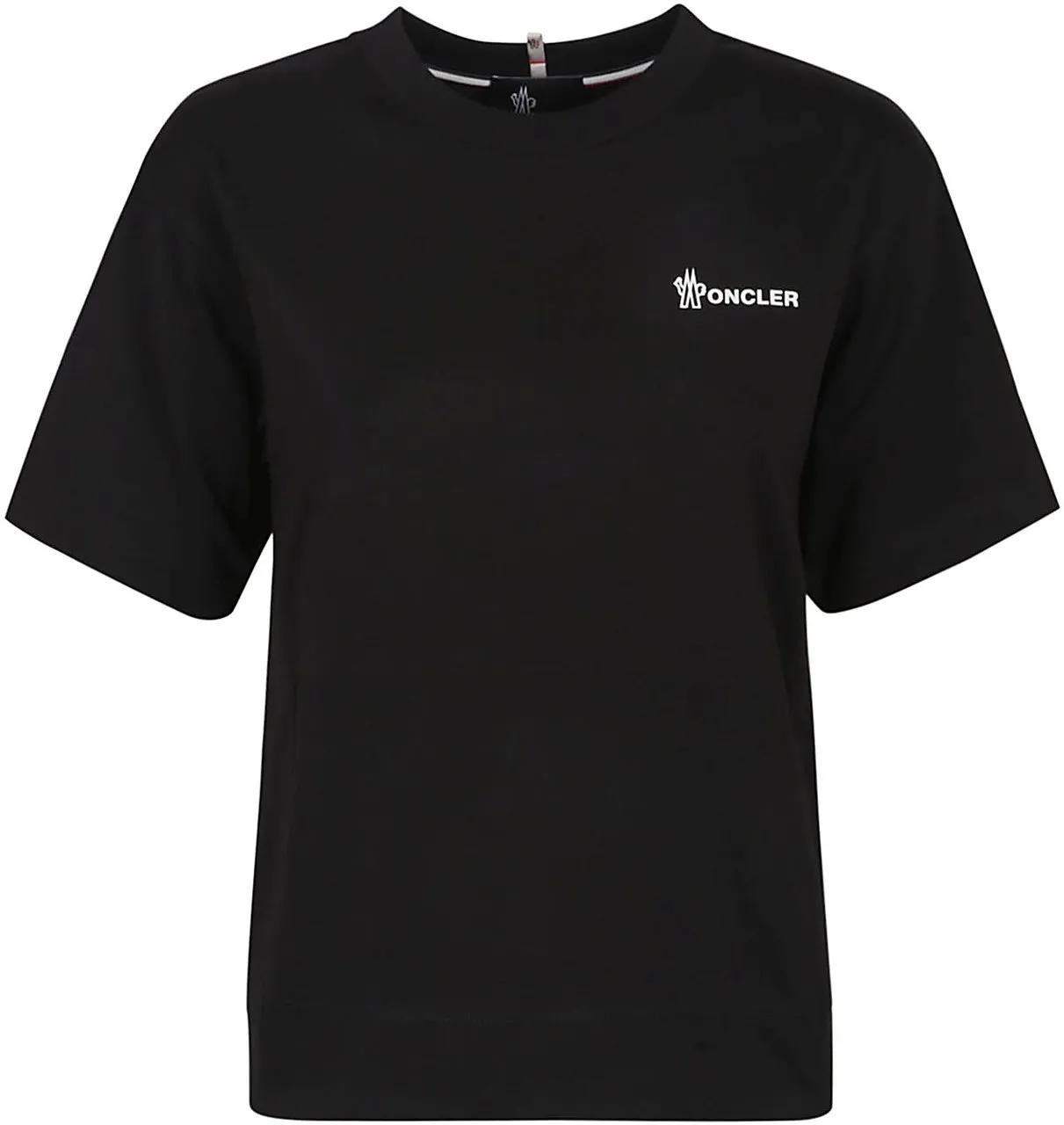 Thumbnail - Moncler - T-shirt Black - Größe XS - schwarz