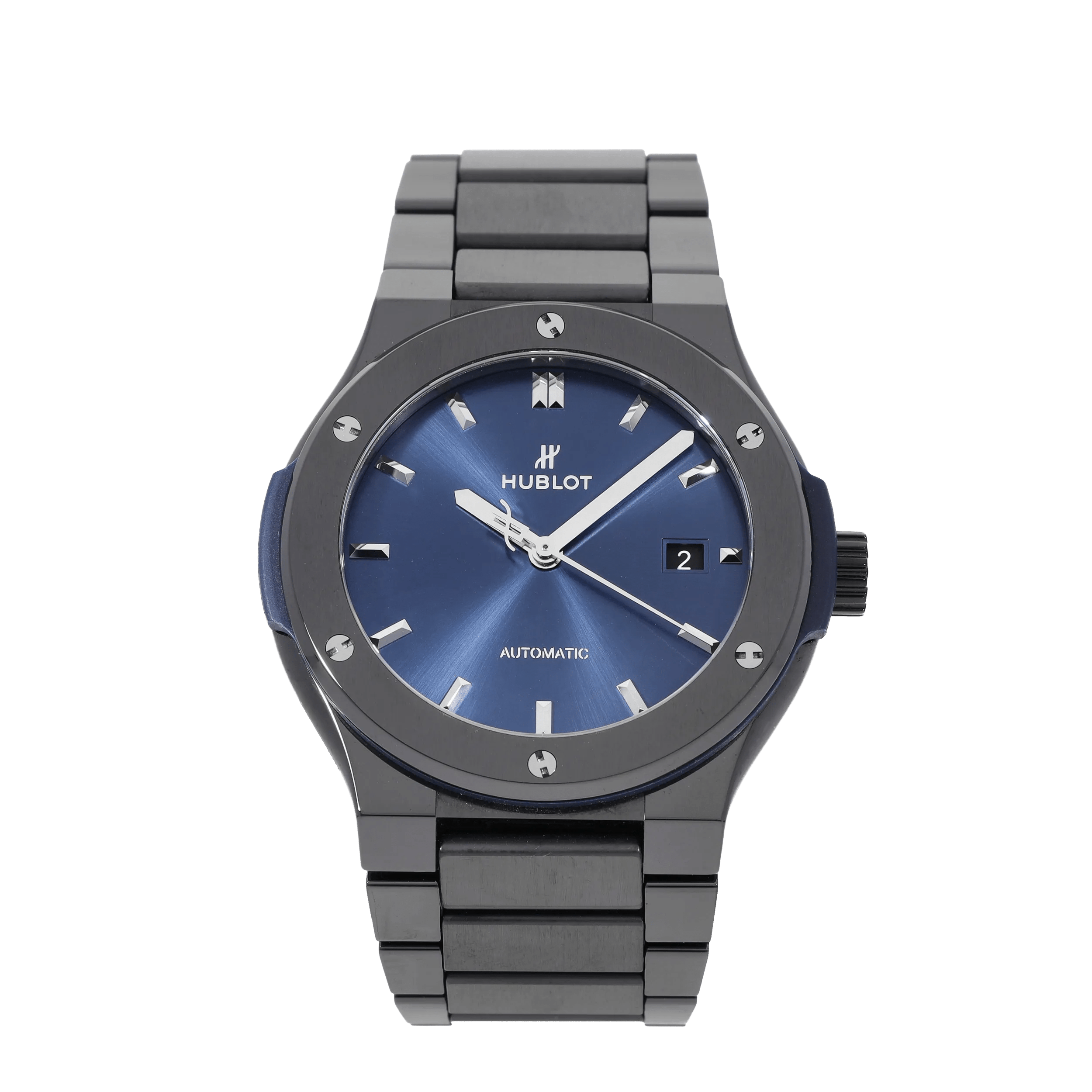 Hublot Classic Fusion Blau Automatikuhr