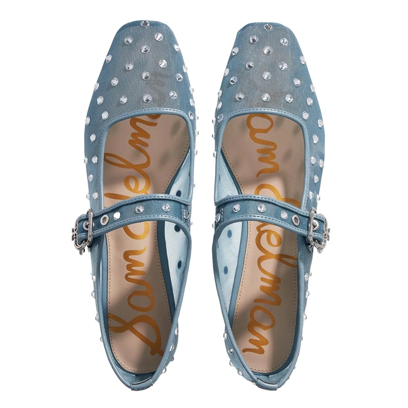 Sam Edelman Ballerinas Michaelashne Blue (Image 6)