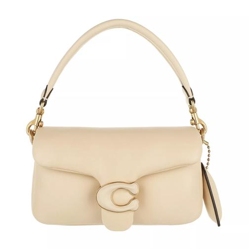Coach Leather Covered C Closure Pillow Tabby Shoulder Ba Ivory Sac hobo