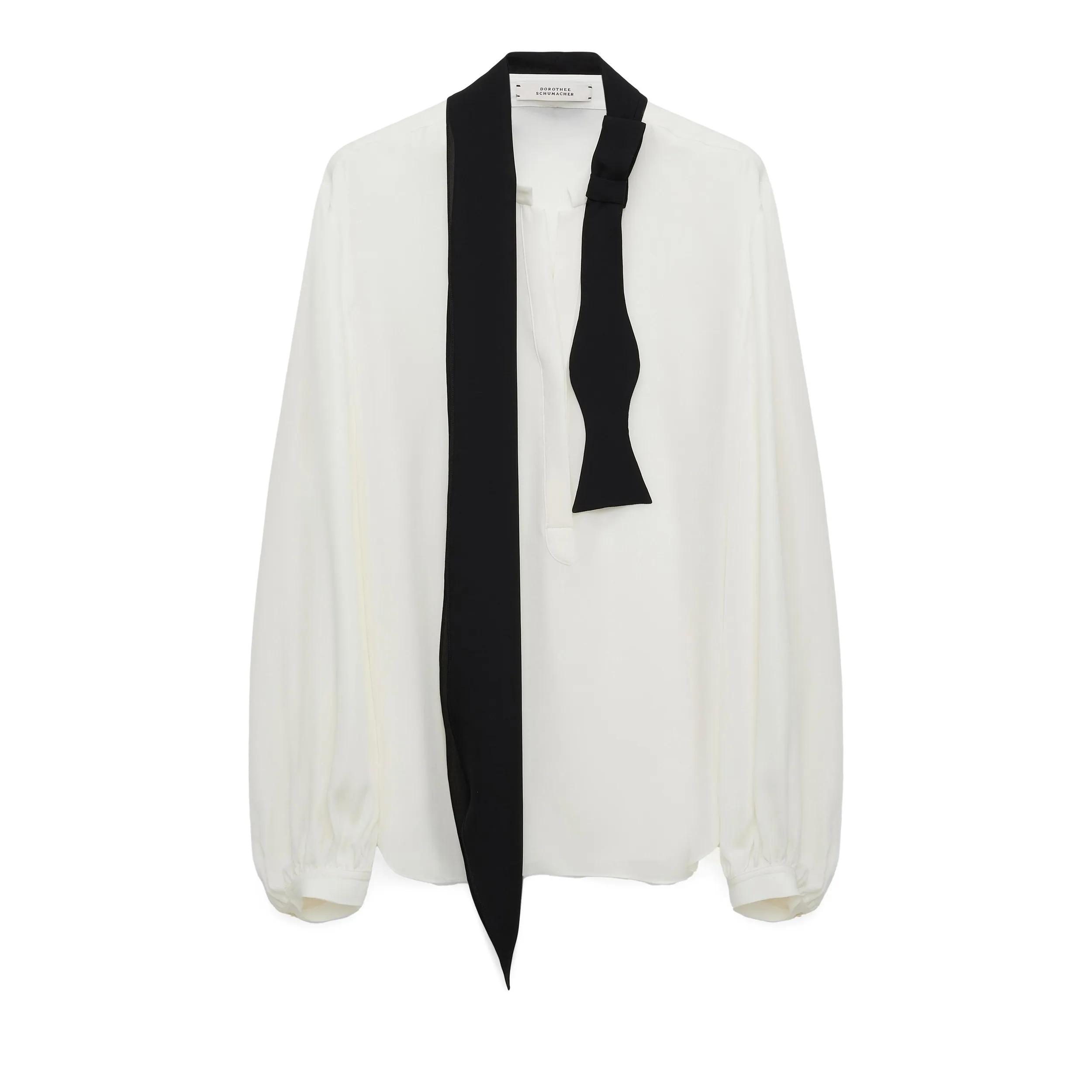 Thumbnail - Dorothee Schumacher - SHEER DREAM BLOUSE - Größe 3 - weiß