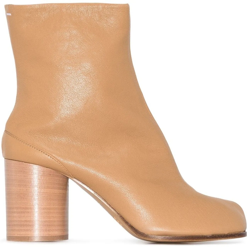 Maison Margiela Bottes Boots Leather Brown braun