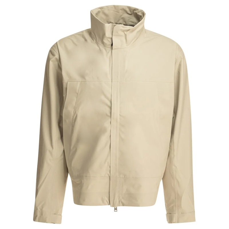 NORSE PROJECTS  "3L Stand Collar" Waterproof Jacket Neutrals