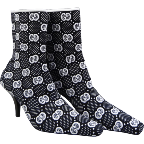 Gucci Botte Stivaletto In Maglia GG schwarz (Image 2)