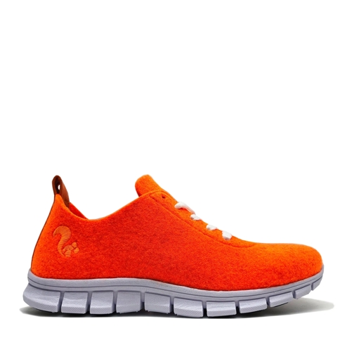 thies Low-Top Sneaker thies ® PET Sneaker neon orange | vegan aus recyce mehrfarbig