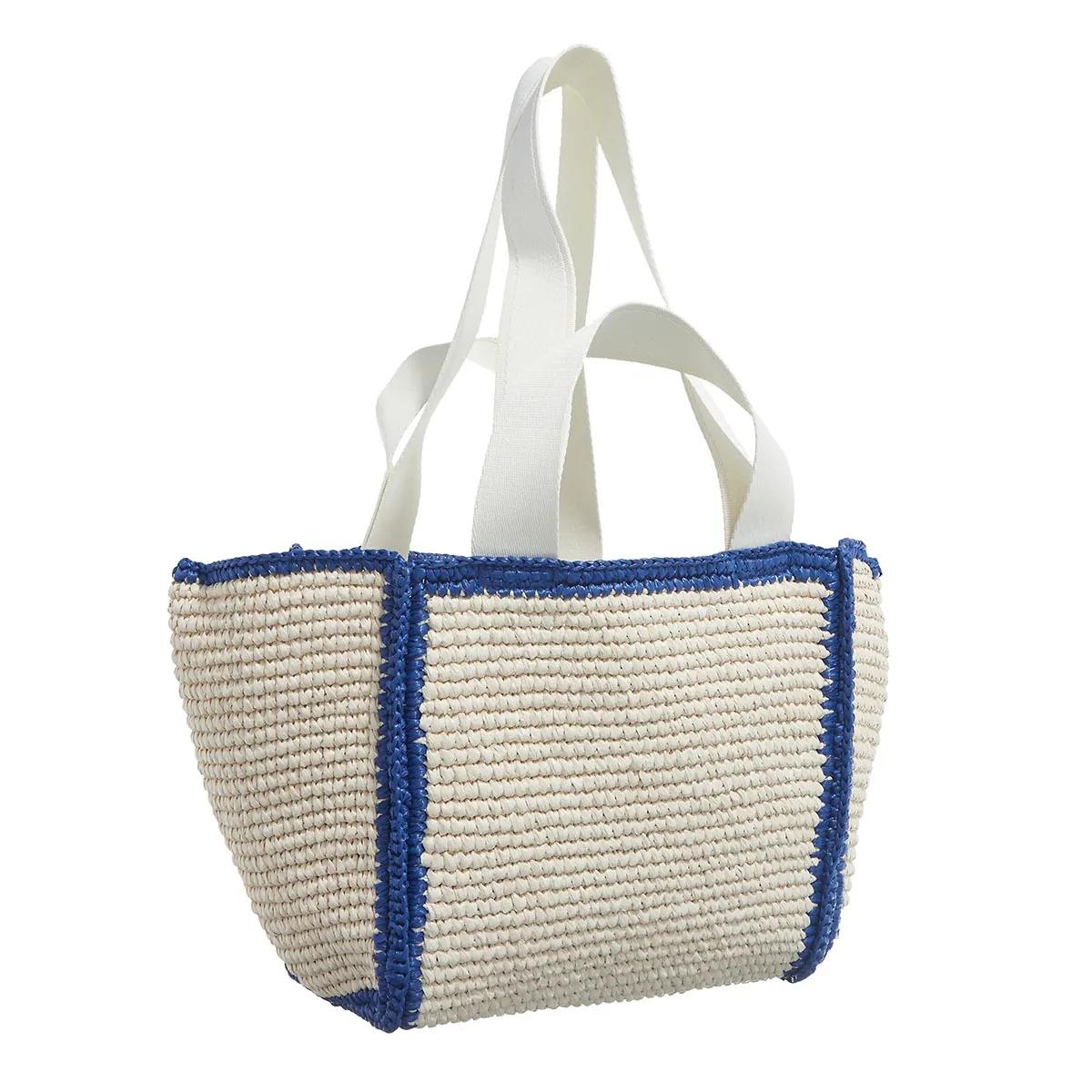 Marni Shoppers Shopping Bag Small in beige