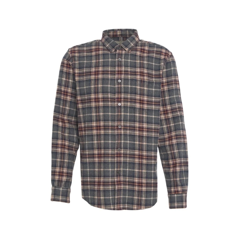 PORTUGUESE FLANNEL Chemise Augusta' Shirt Grey