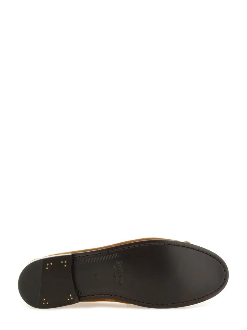 Thumbnail - Saint Laurent Loafer - "Le Loafer" Moccasin - Gr. 44 (EU) - in Orange - für Damen
