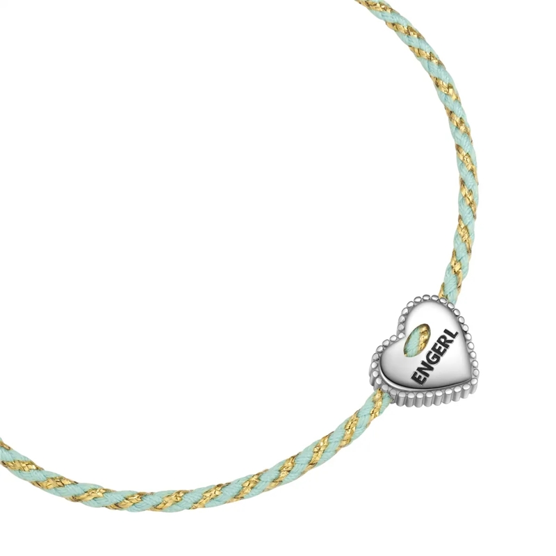 Glanzstücke München Armband Sterling Silber Armband Herz "ENGERL" silber(Image 4)