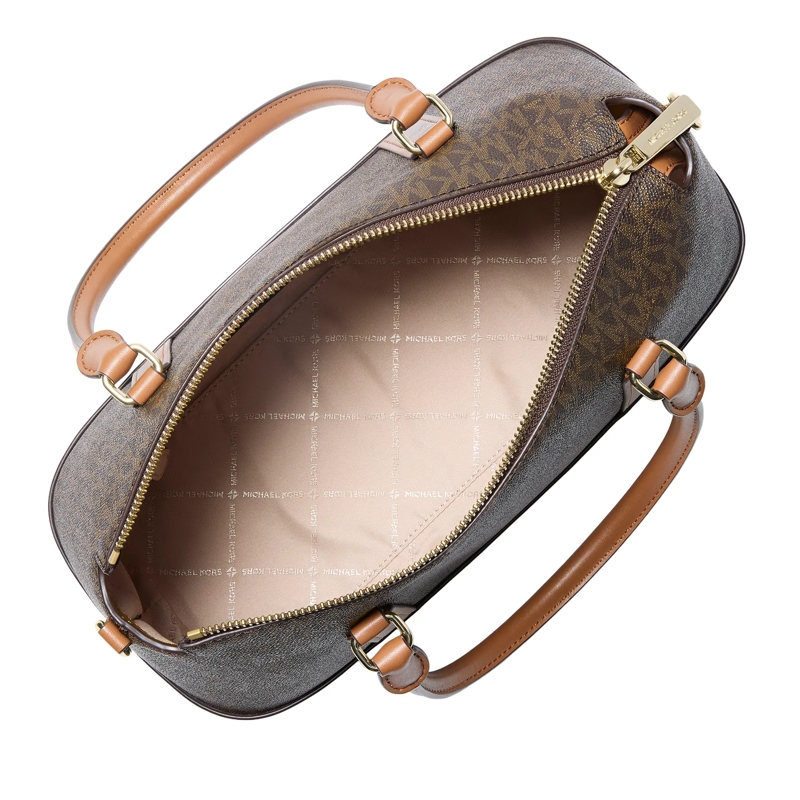 MICHAEL Michael Kors Satchel Md Tz Satchel Brn/acorn(Image 3)