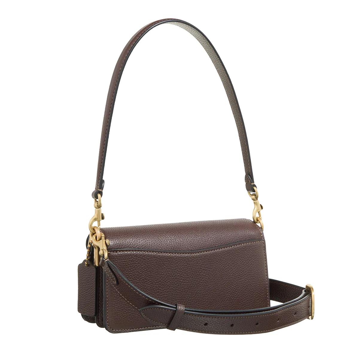 Coach Crossbody bags Polished Pebble Leather Tabby Shoulder Bag 20 Refr in bruin