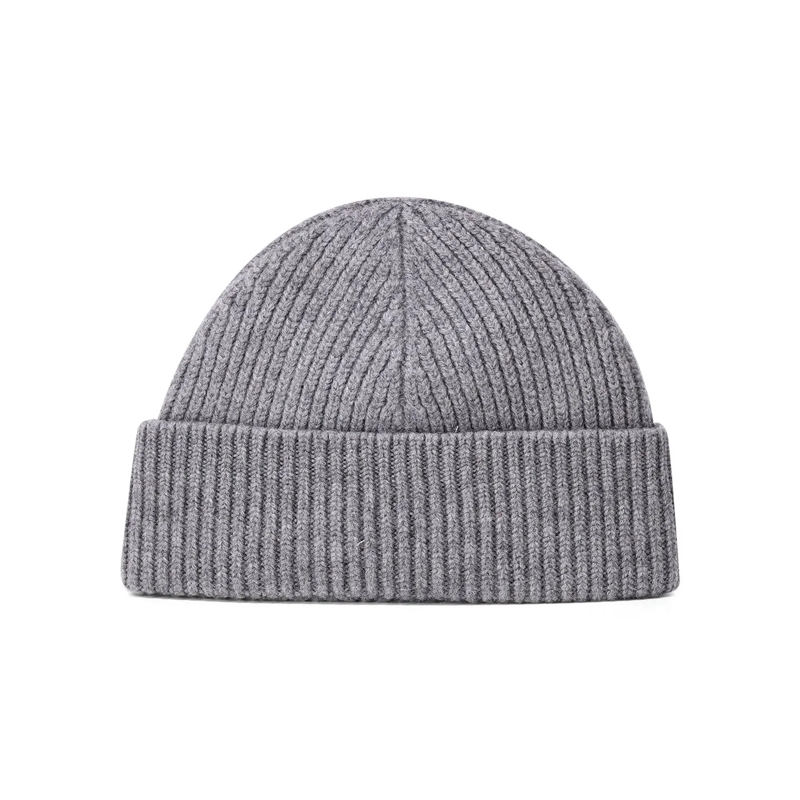 AMI Paris Casquette Mütze aus Schurwolle grau(Image 2)