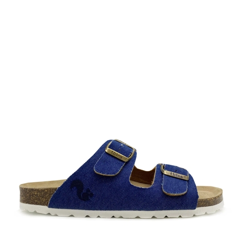 thies Sandale thies 1856 ® Rec Denim Sandal vegan denim blue (W/ blau