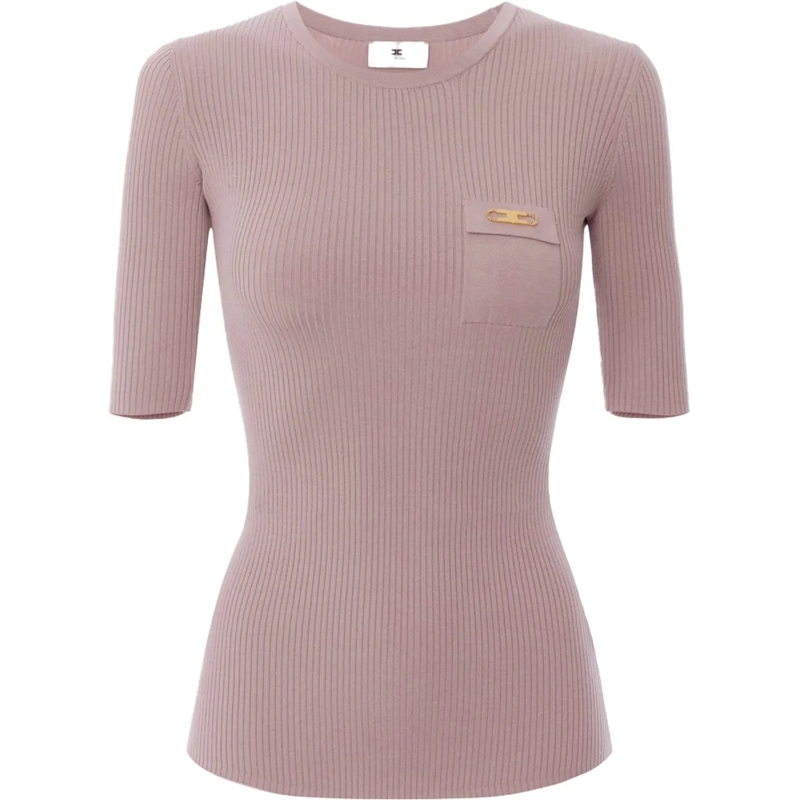 Elisabetta Franchi  Sweaters Sunrise orange