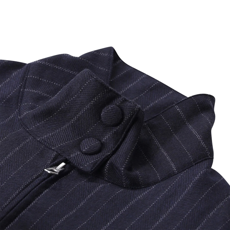 Rag & Bone veste Jacke aus Woll-Mix blau(Image 3)