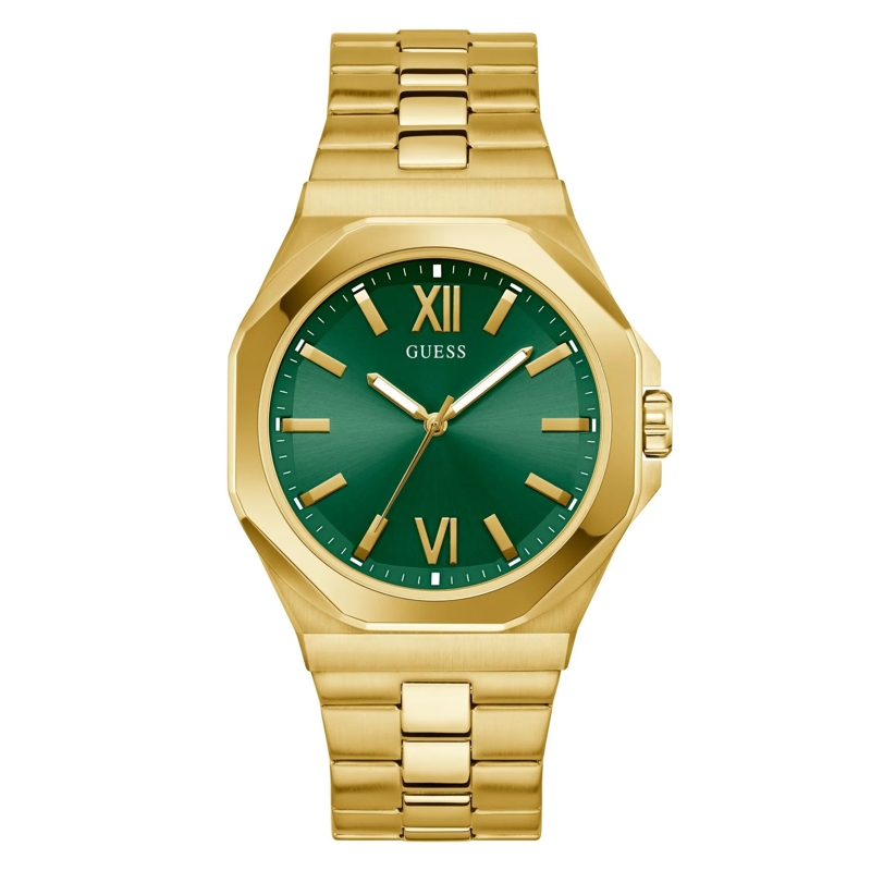 Guess Quarzuhr Quartz Analog Emperor gold