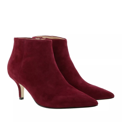 Tommy Hilfiger Elevated Tommy Mid Heeled Boot Deep Rouge Stiefelette