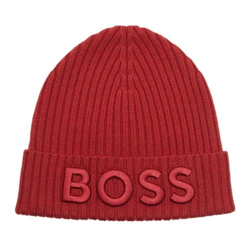 Boss Zaryan Medium Red Chapeau en laine