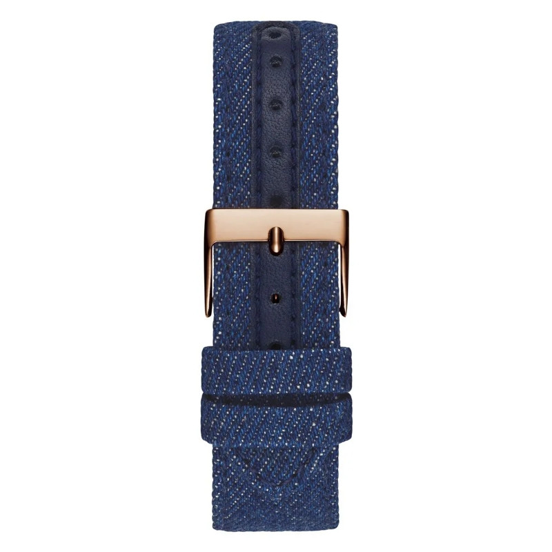 Guess Quarzuhr Quarz-Analoguhr Glaze blau(Image 3)