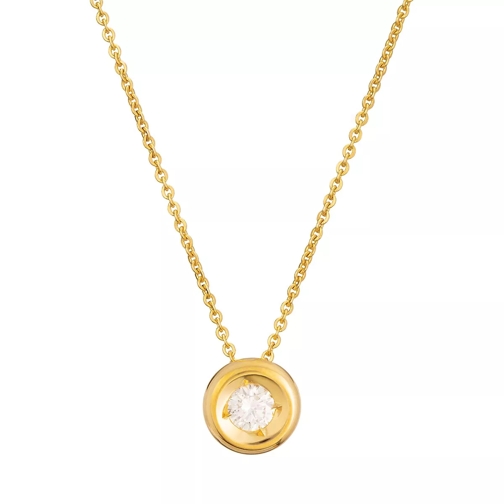BELORO Necklace 375 Yellow Gold Short Necklace