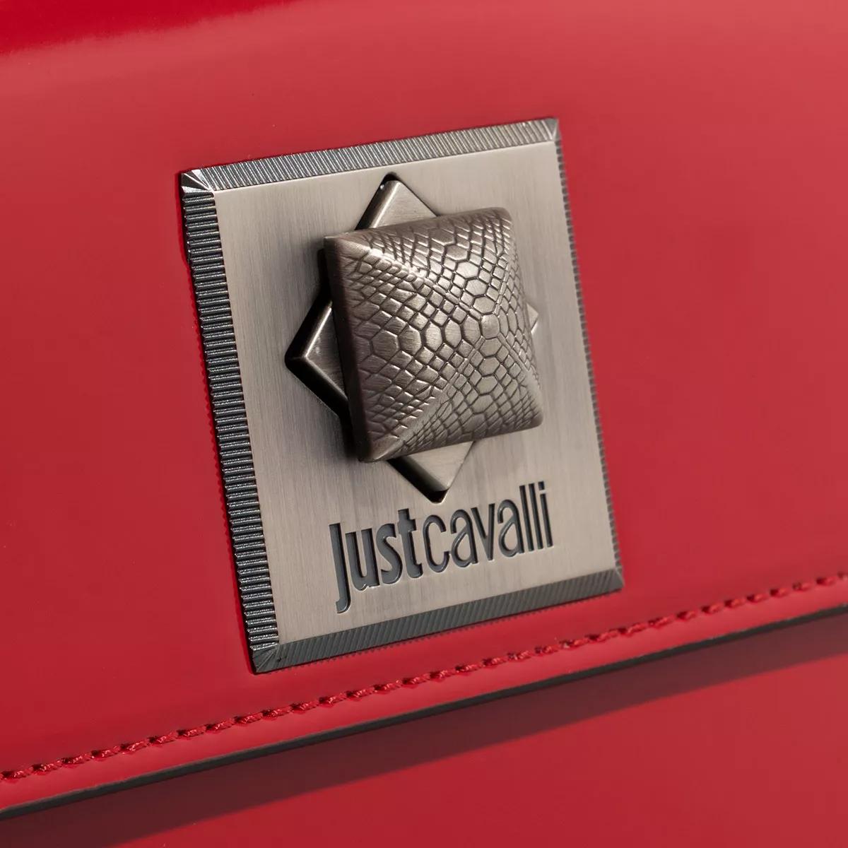 Just Cavalli Pochettes Rang D Metal Studs Sketch 5 Bags in rood