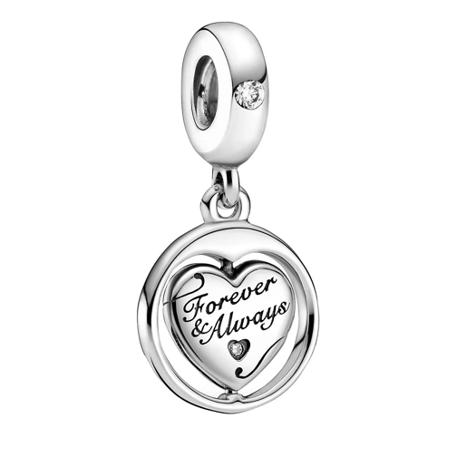 Pandora Drehender „Forever & Always“ Seelenverwandter Char Sterling silver Pendant