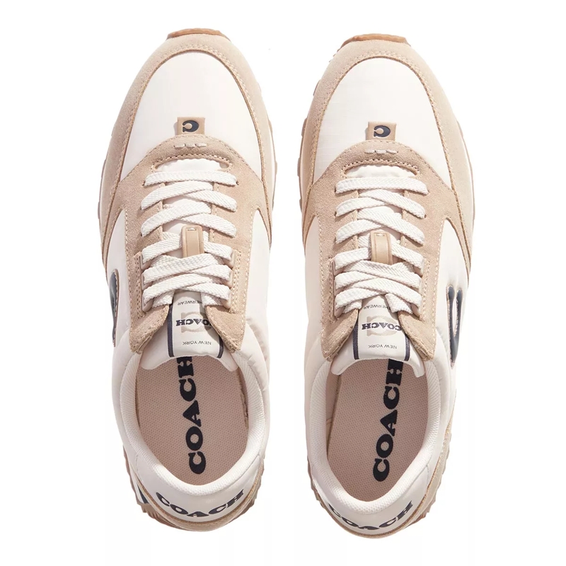 Coach Low-Top-Sneaker Runner Sneaker Chalk/Midnight Navy(Image 4)