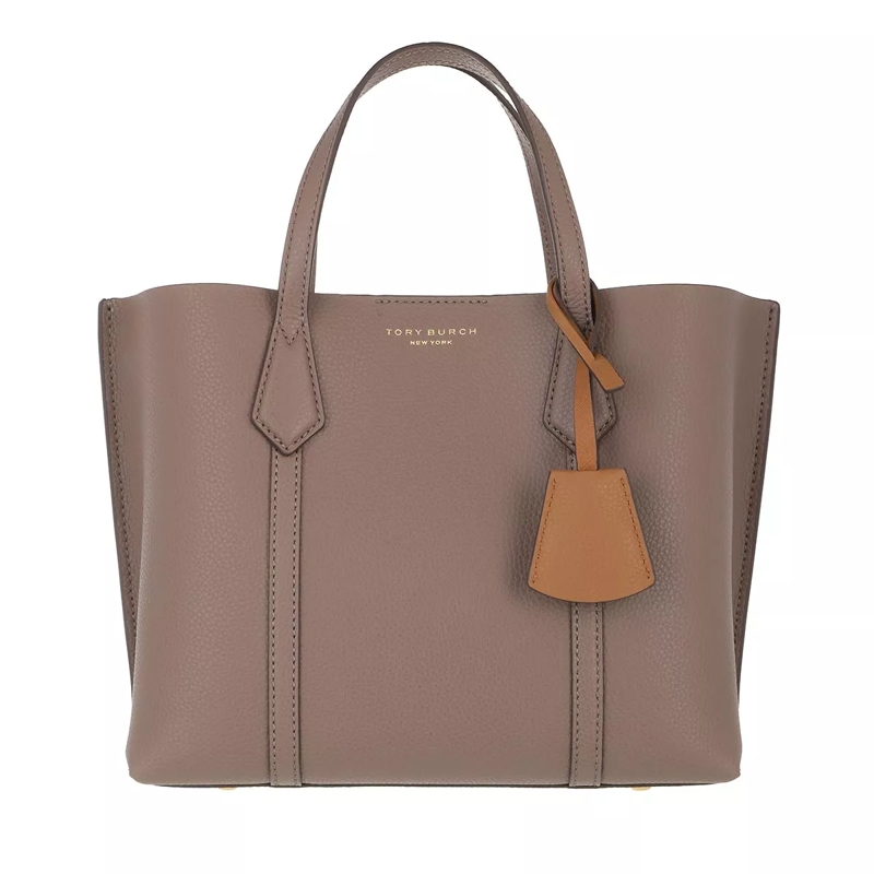 Tory Burch Tote Perry Triple-Compartment Small Tote Clam Shell