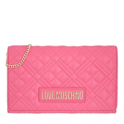 Love Moschino Borsa Quilted Nappa Pu Fuxia Crossbody Bag
