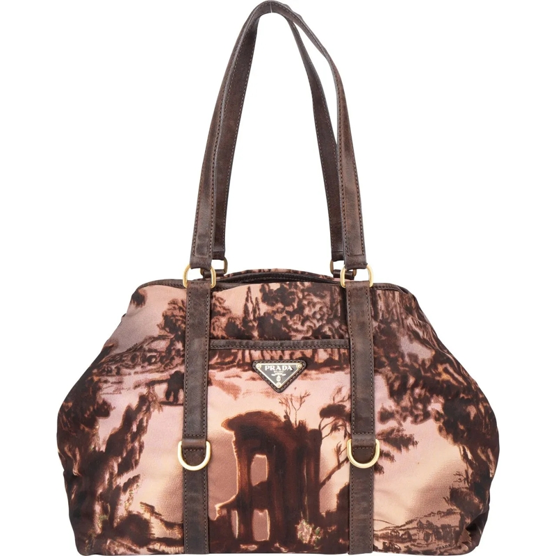 Prada Schultertasche Prada Limited Alabastro Triangle Handbag mehrfarbig