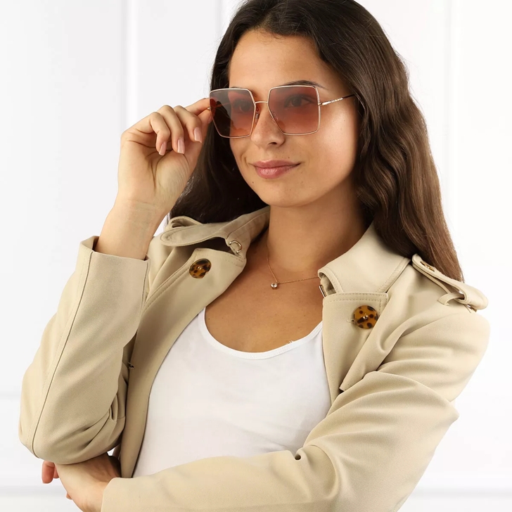 Burberry store sunglasses gold