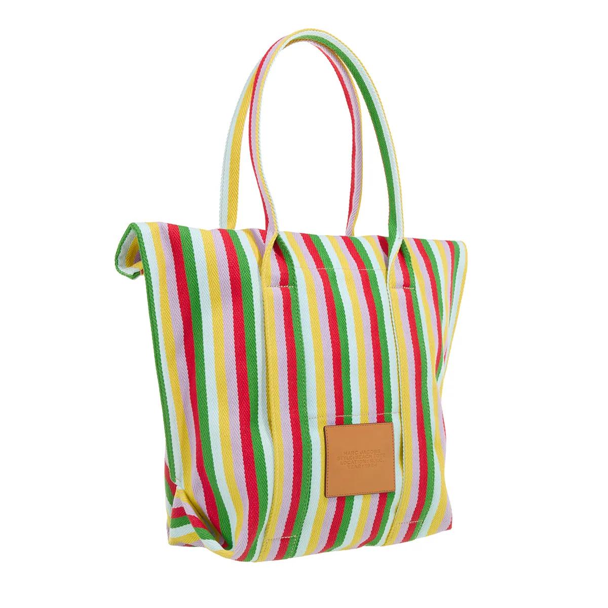 Marc Jacobs Geborduurde Jacquard Strand Tote Tas Multicolor Dames