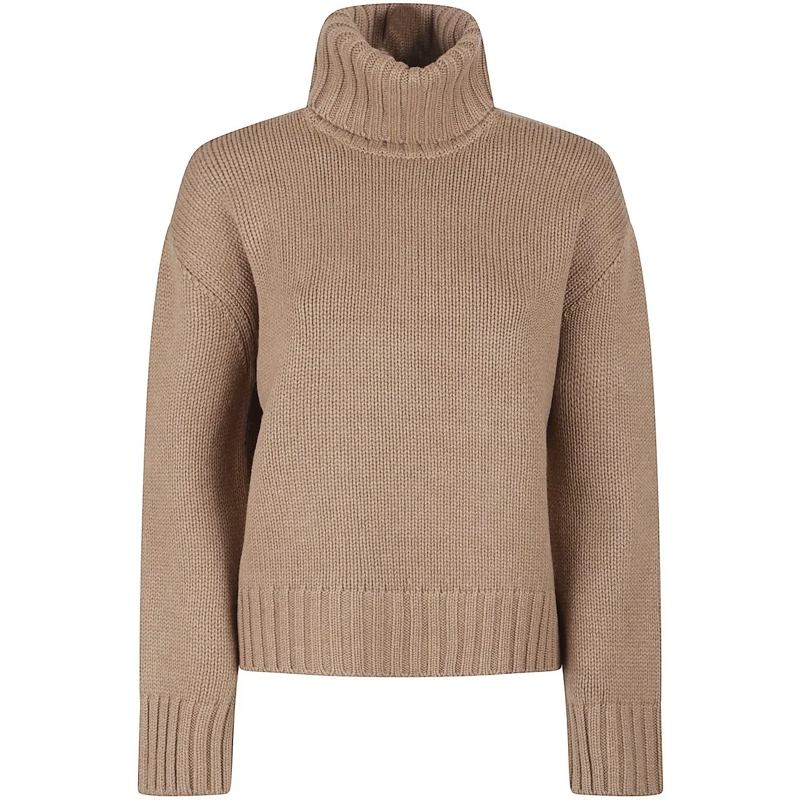 Fabiana Filippi  Turtle Neck Sweater Brown braun