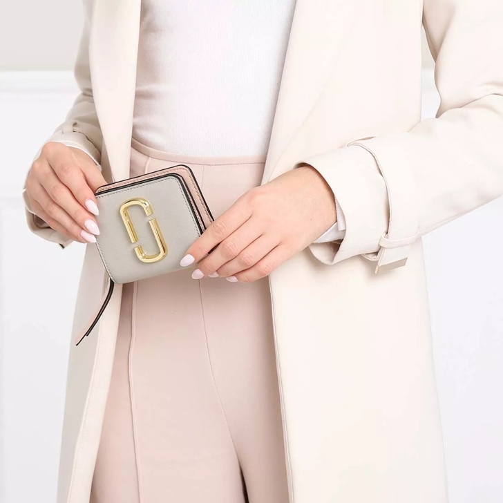 Marc Jacobs The Mini Compact Wallet In Dust Multi