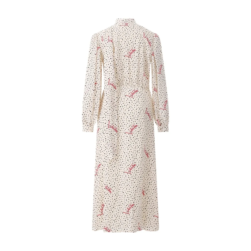 Valentino Garavani Maxikleid Maxikleid aus Seide weiß(Image 2)