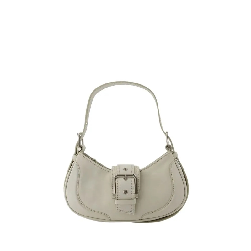 Osoi Schoudertas Hobo Brocle Shoulder Bag - Leather - Cream Neutrals