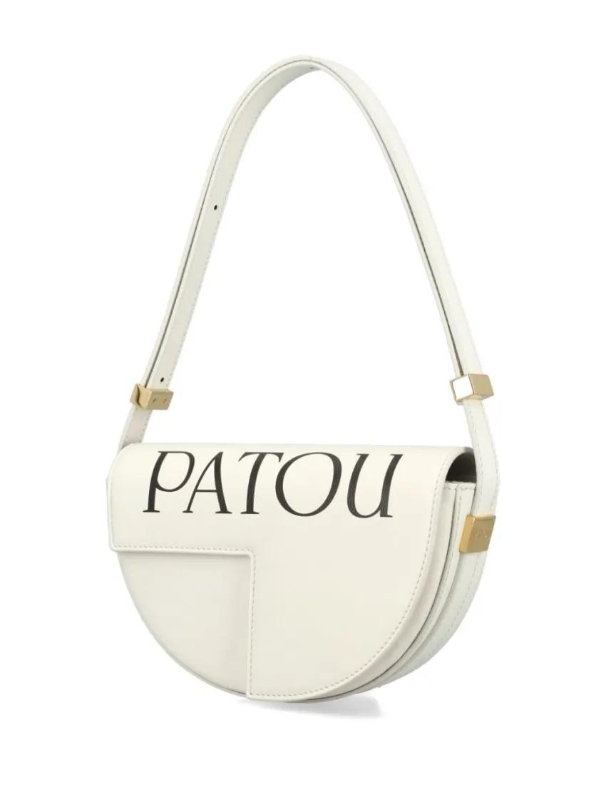 Patou Hobo bags Light Beige Leather Handbag in beige