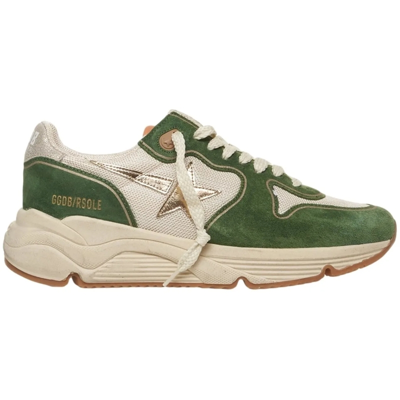 Golden Goose Low-Top-Sneaker Sneakers 'Running Sole' grün