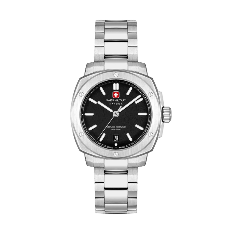 Swiss Military Hanowa Automatikuhr Quarzuhr Sirius silber