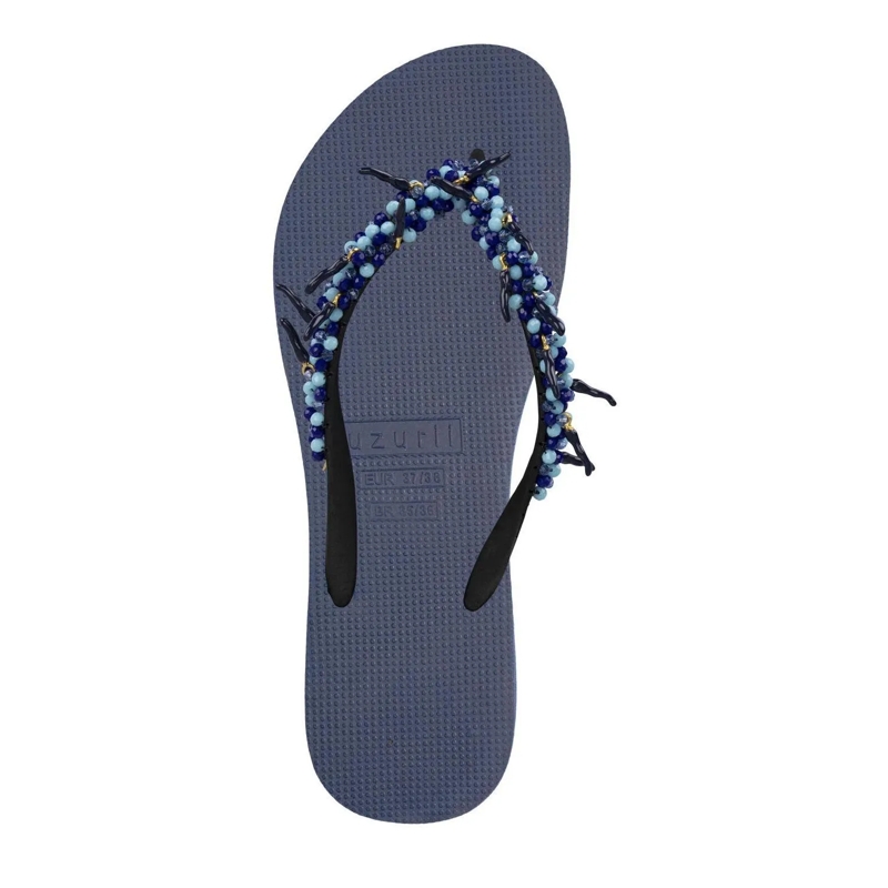 UZURII Flip Flops Zehentrenner Peppi marineblau(Image 3)