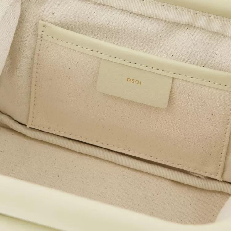 Osoi Hobo bags Pecan Brot Hobo Bag Cream Leather in crème