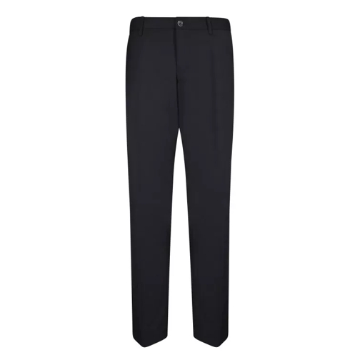 Nine In The Morning Wide-Leg Pants In Dark Fabric Black 