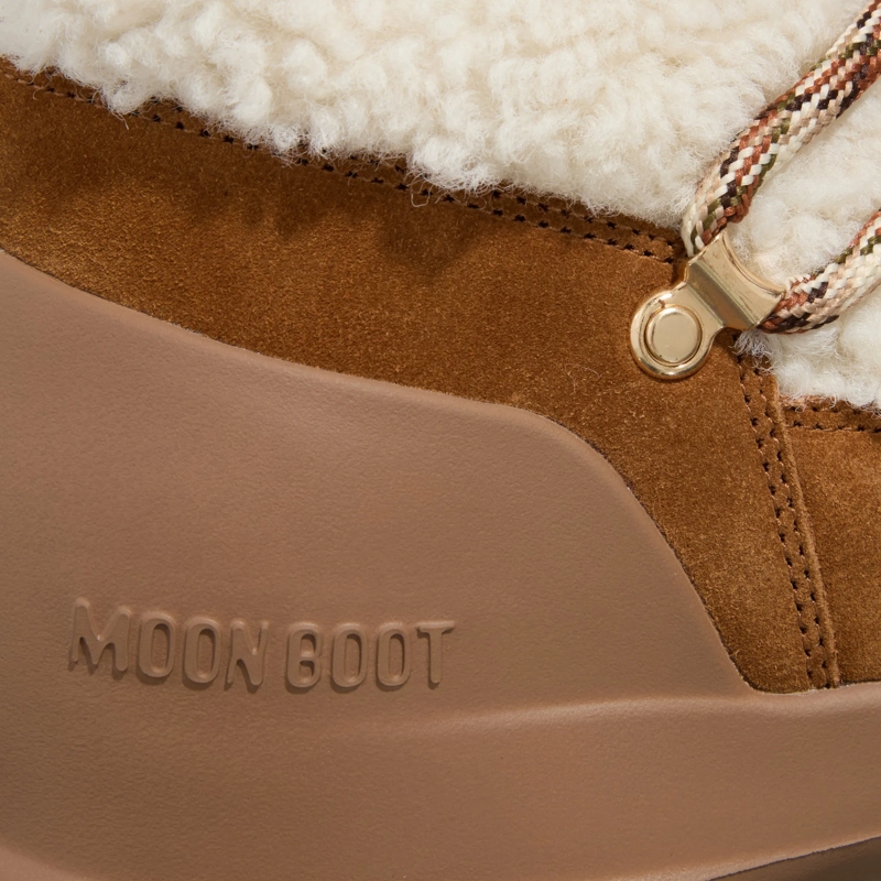 Moonboot Laarzen Mb Luna Boot Shearling Whisky/Off White(Image 8)