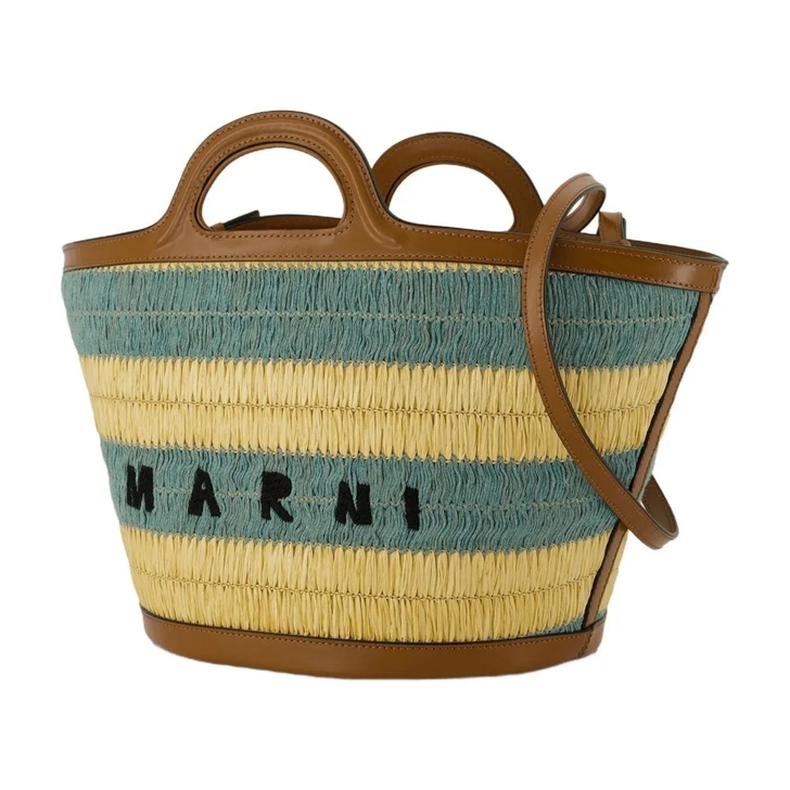 トートバッグ Marni Tropicalia Small Shopping Bag - Raphia - Multi Marni Tropicalia Small Shopping Bag - Raphia - Multi