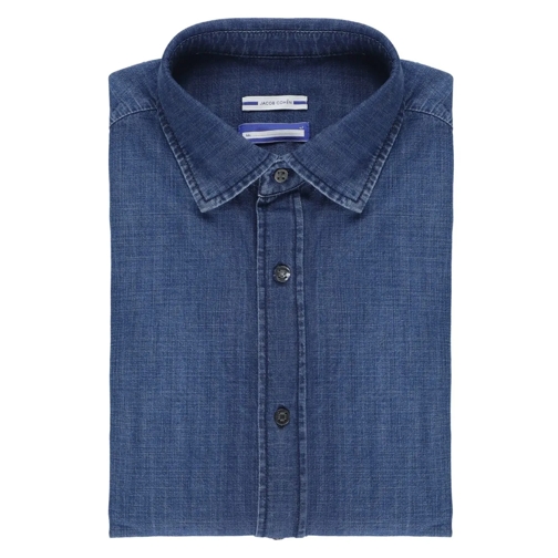 Jacob Cohen Vestes en jean Blue Cotton Shirt Blue