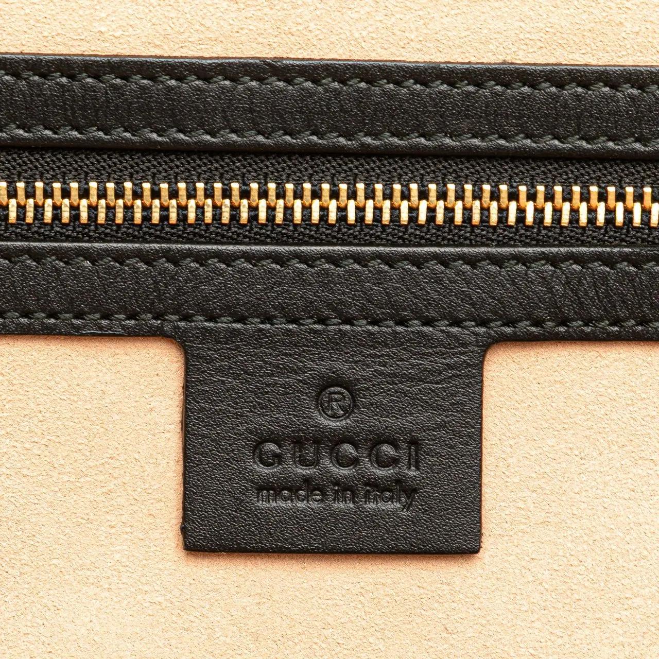 Thumbnail - Gucci Hobo Bags - Medium Suede Ophidia Web Dome Satchel - Gr. unisize - in Schwarz - für Damen