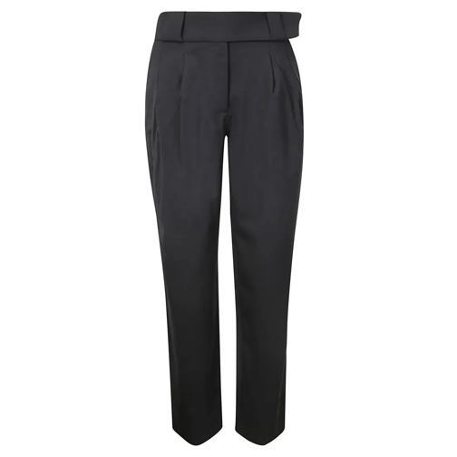 Iro  Soft Leg Trousers With Hidden Closure Black