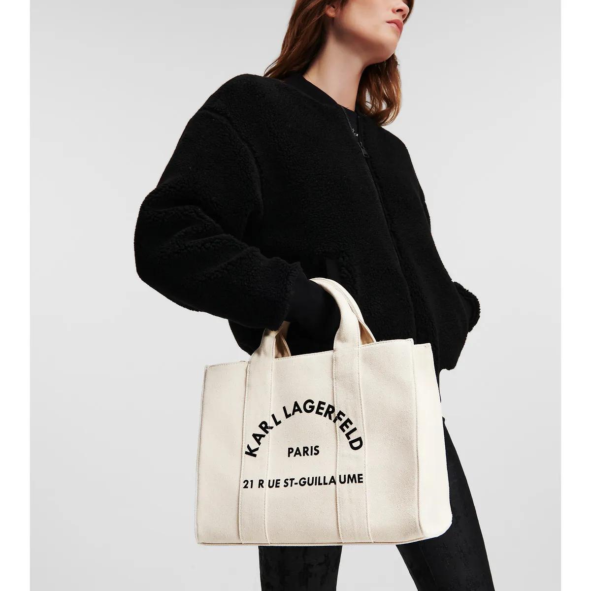 Thumbnail - Karl Lagerfeld Shopper - RUE ST-GUILLAUME KLEINE QUADRATISCHE TOTE-BAG - Gr. unisize - in Beige - für Damen