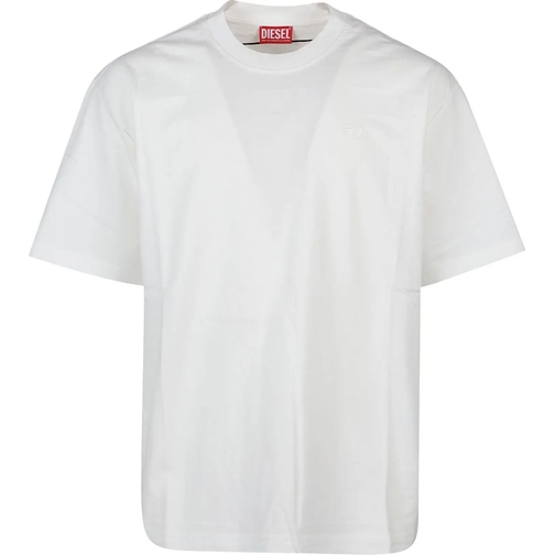 Diesel T-shirts T-boggy Megoval-d T-shirt White weiß