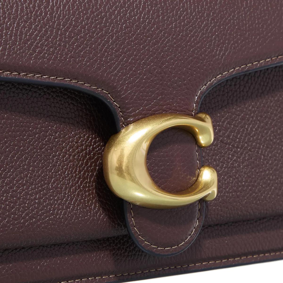 Coach Crossbody bags Polished Pebble Leather Tabby Shoulder Bag 26 Refr in bruin